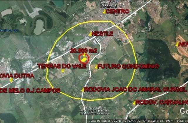 Imóvel Caçapava :: Residencial Esperança / Terreno / 20.800 m²